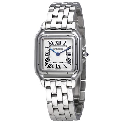 cartier silver watch|cartier watch cost.